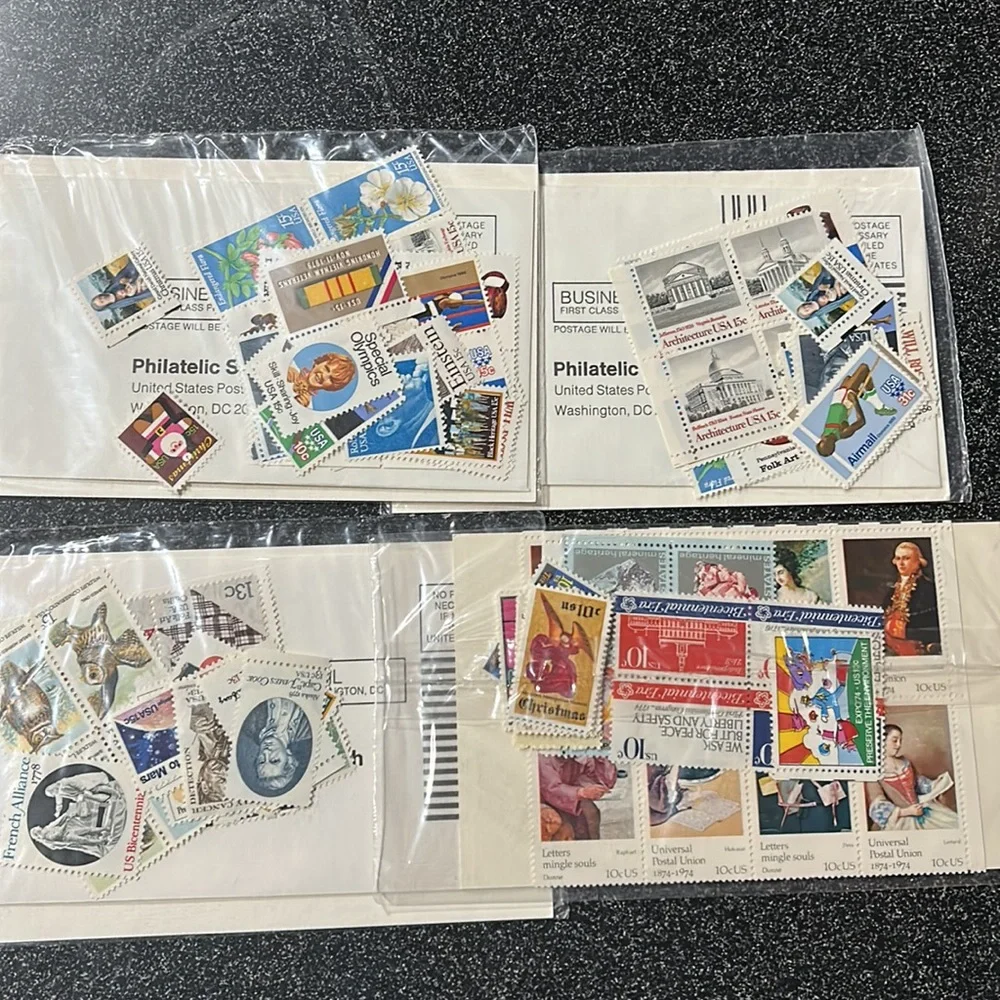 Vintage USPS Mint Set of Commemorative Stamps ‘74, ‘78’ ‘79 - Picture 2 of 3